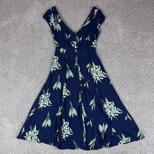 Urban Outfitters Dress Womens Small Midi Button Floral Boho Cottage Bloomcore